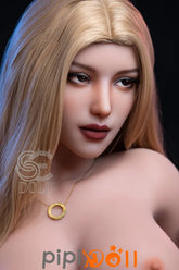 Sylvia Feurige Haare TPE Sexpuppe H-cup #086 Light Tan SE Doll SE Doll SED209